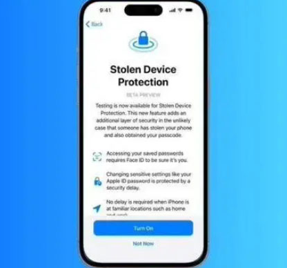 馆陶苹果授权维修店分享被盗设备保护功能开启方法 