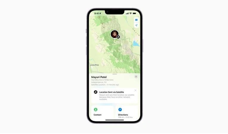 馆陶苹果14维修分享iPhone14系列中 FindMy功能通过卫星分享位置方法教程 