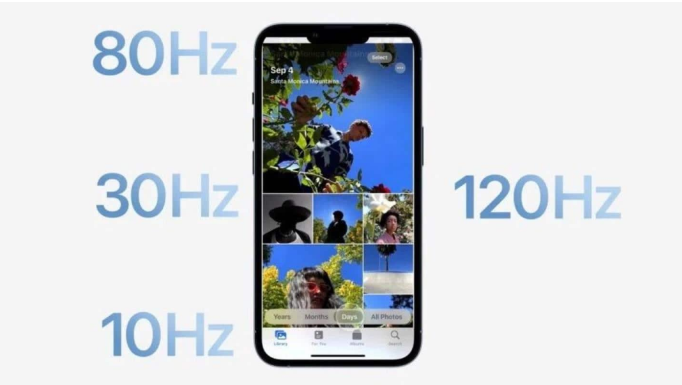 馆陶苹果14维修分享iPhone 14有高刷吗 
