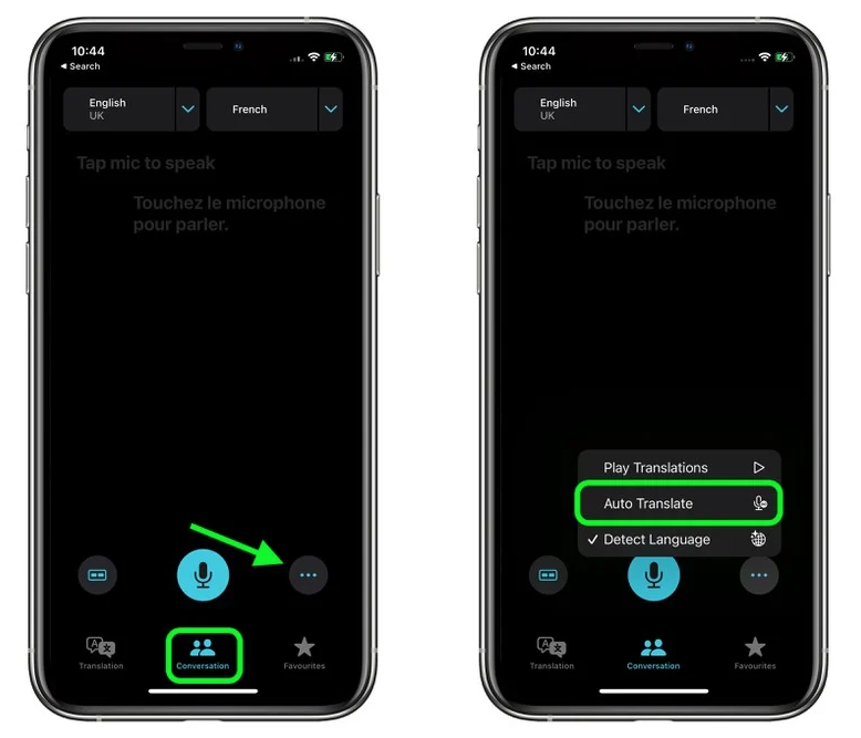馆陶苹果手机维修分享iOS 15 “翻译” App 新改进 