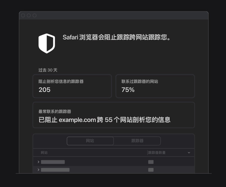 馆陶苹果手机维修分享如何在 Safari 浏览器中查看和打开隐私报告 