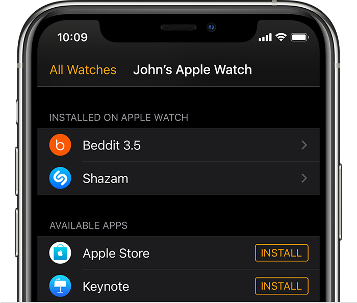 馆陶苹果手机维修分享如何在 Apple Watch 上下载应用 